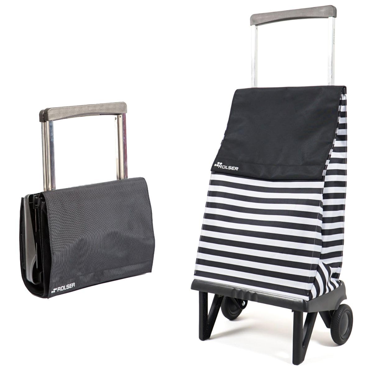 ロルサー(Rolser) 折りたたみショッピングカート PLEGAMATIC(プレガマティック) 40L マリーナ ブラック | 買い物カート ワンタッチで折りたたみ コンパクト 静音 軽い 段差もなめらか 大容量 スペイン製 RS-102PL Amazon.co.jp: ロルサー(Rolser) 折りたたみショッピングカート